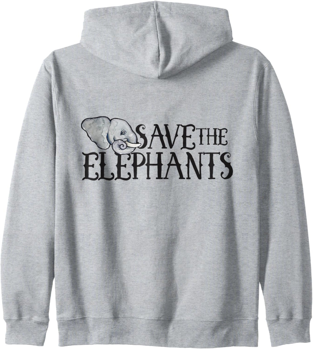 Save the Elephants Kapuzenjacke