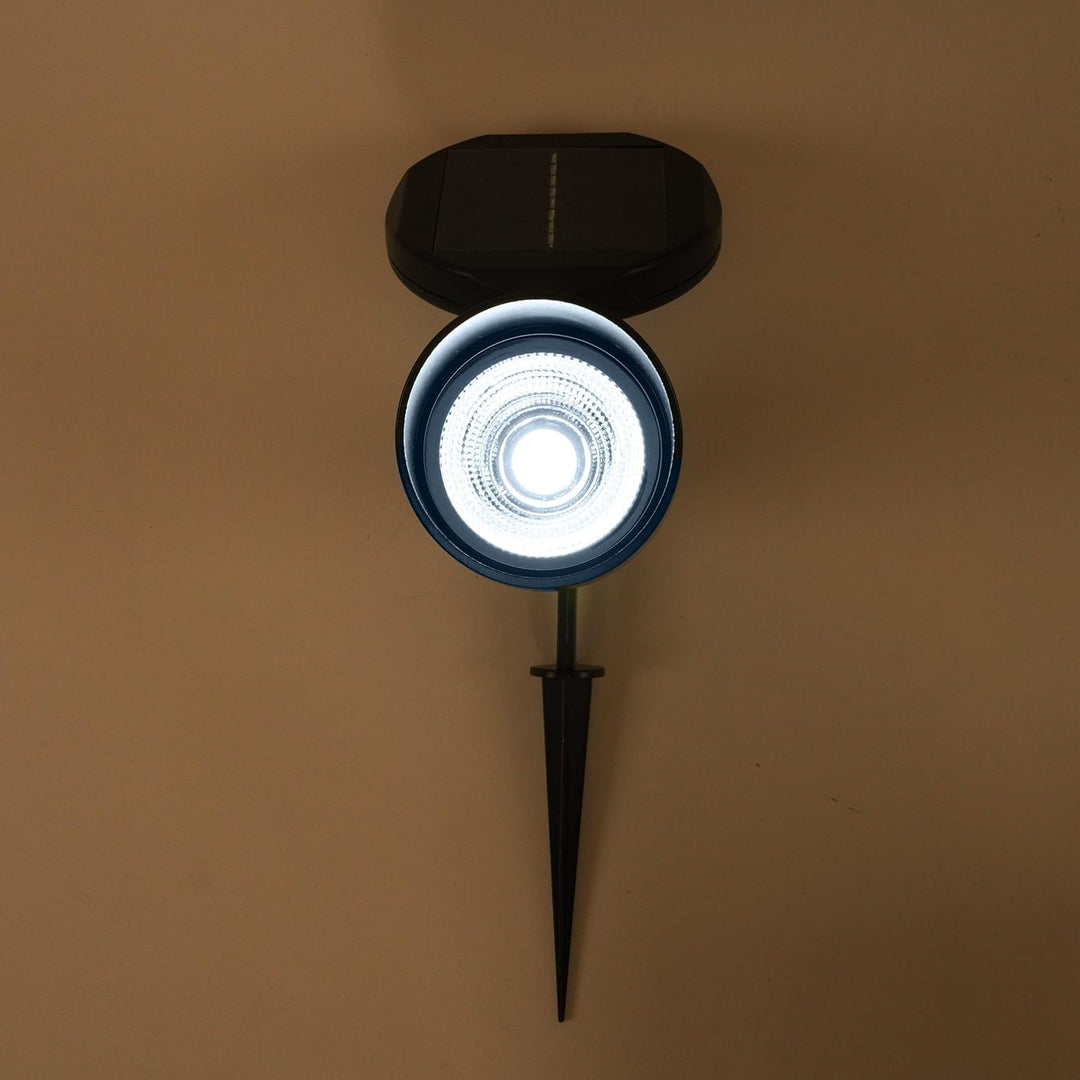 Esotec LED Solarspot Spotlight, Aluminium, Solarstrahler, Spotstrahler, Spotlicht, Bodenstrahler, So
