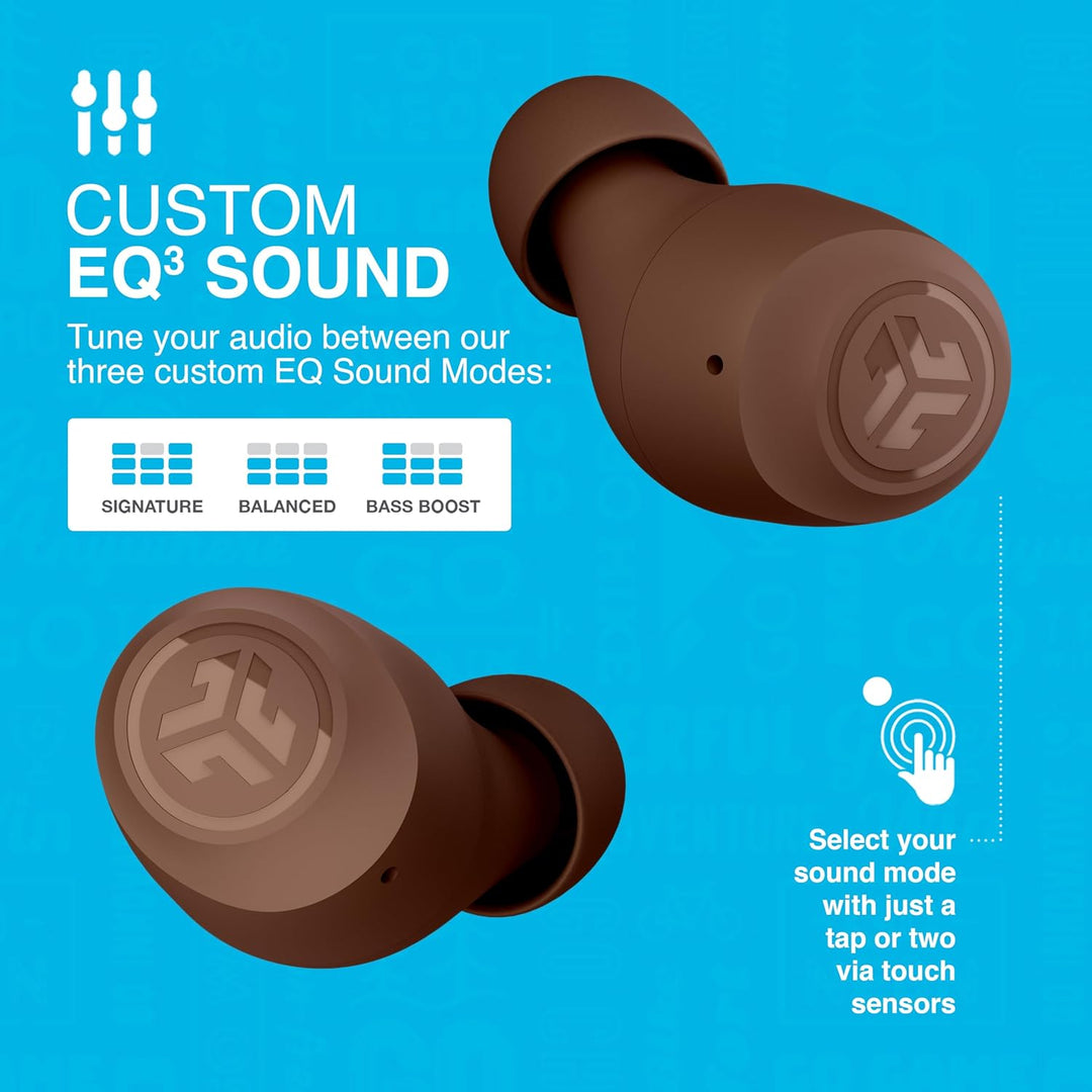 JLab Go Air Pop+ In Ear Kopfhörer kabellos Bluetooth, True Wireless Kopfhörer, 35+ Std Headphones, k