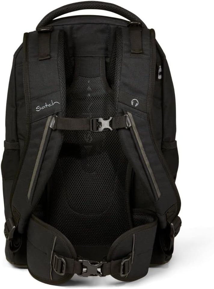 satch Pack Pencil Slider Edition Schulrucksack Set 3tlg. mit Sporttasche (Blackjack), Blackjack