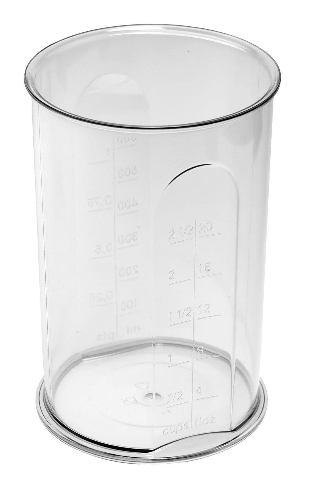 Messbecher kompatibel mit/Ersatzteil für Bosch Siemens 00657243 MFQ...MQ...MSM... Stabmixer, Handmix