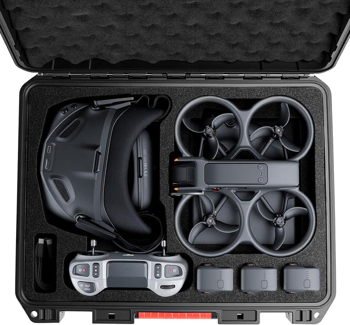 FPVtosky Hartschalenkoffer für DJI Avata 2 Drone/Fly Smart Combo für DJI Goggles N3(Nicht für Goggle