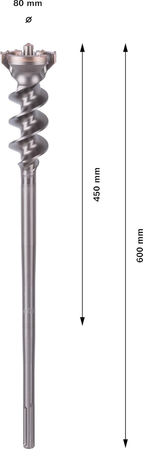 Bosch Professional Durchbruchbohrer SDS-max-9 Break Through (Ø 80 mm) 80 mm 600 mm, 80 mm 600 mm