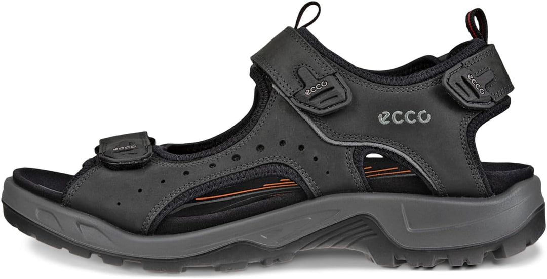 ECCO Herren Yucatan Sandal 41 EU Schwarz, 41 EU Schwarz