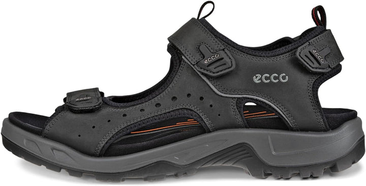 ECCO Herren Yucatan Sandal 41 EU Schwarz, 41 EU Schwarz