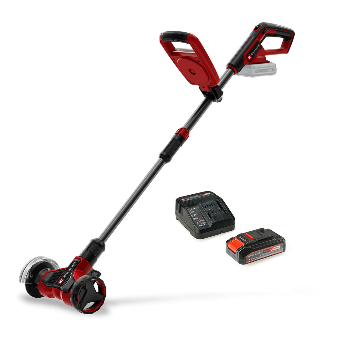 Einhell Akku-Fugenreiniger GE-CC 18/110 Li E Power X-Change (18 V, Führungsholm teleskopierbar, Zusa