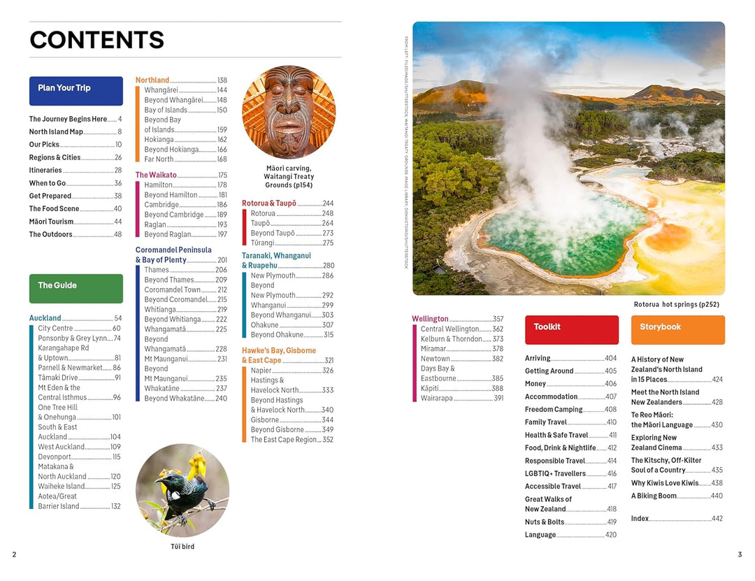 Lonely Planet New Zealand's North Island (Travel Guide), Taschenbuch