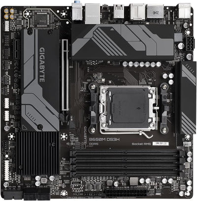 Gigabyte B650M DS3H Motherboard AMD B650 Socket AM5 Micro ATX