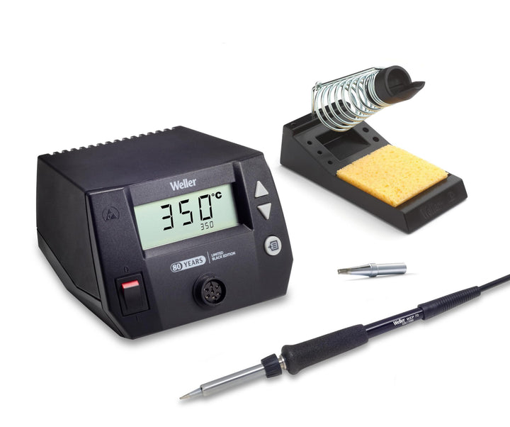 Weller WE 1010 (T0053298393) 70W/230V Digitale Lötstation, Limitierte Schwarze Edition zum 80. Jubil