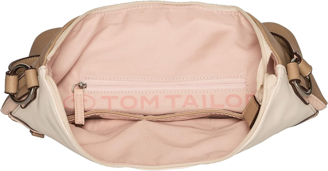 TOM TAILOR bags Jule Damen Hobo Bag Schultertasche 31,5 x 12,5 x 28 Mixed Rose, 31,5 x 12,5 x 28 Mix
