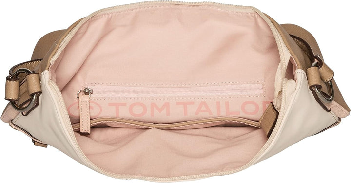 TOM TAILOR bags Jule Damen Hobo Bag Schultertasche 31,5 x 12,5 x 28 Mixed Rose, 31,5 x 12,5 x 28 Mix