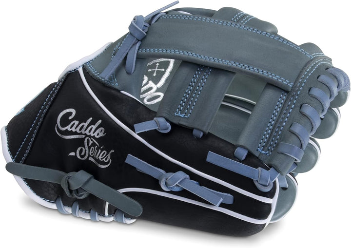 Marucci Youth Caddo Fastpitch Glove Series, 11 - GRAU/COLUMBIA BLUE