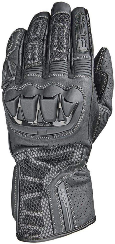 Held Motorradhandschuhe lang Motorrad Handschuh Air Stream 3.0 Handschuh schwarz (kurze Finger) 9, H