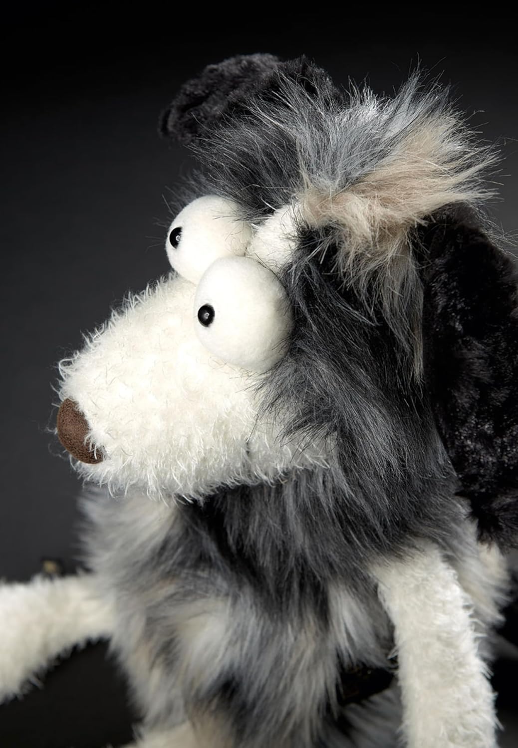 sigikid 39735 Hund Detective Disaster,BeastsTown Kuscheltier, Mädchen Jungen, Sammeln,Schenken,Spiel