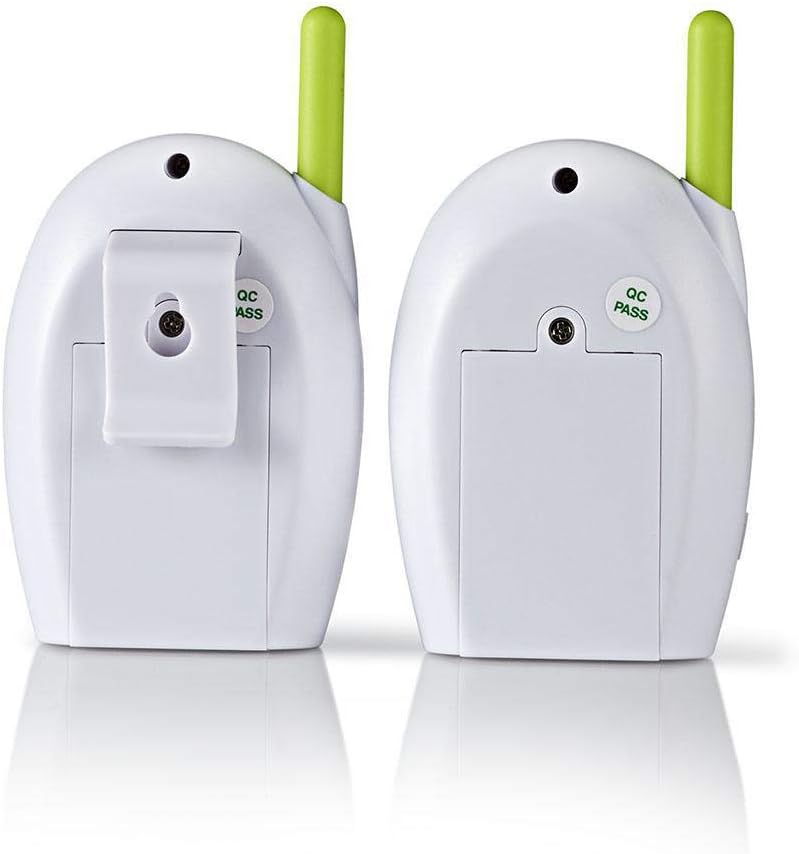 Nedis - Audio-Baby-Monitor - Babyphone - Gegensprechfunktion - Batteriebetrieben/Netzstromversorgung