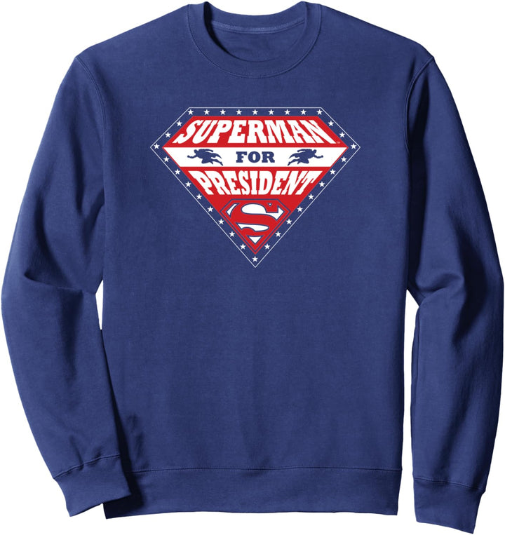 Superman Superman for President Shield Sweatshirt