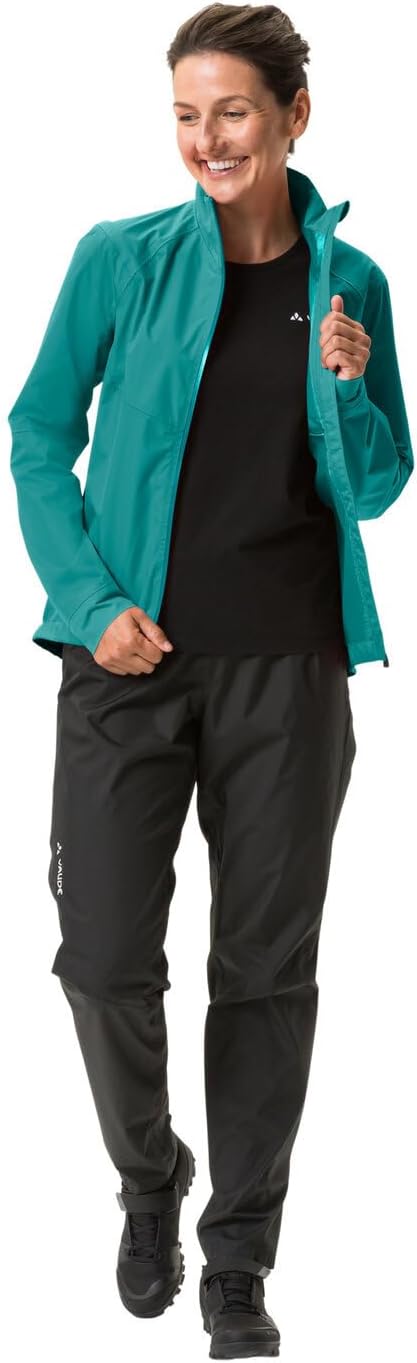 VAUDE Damen Women's Kuro Rain Jacket Jacke 38 wave, 38 wave