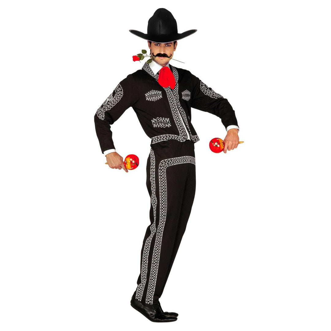 "MARIACHI" (jacket, pants, hat, tie) - (L), L