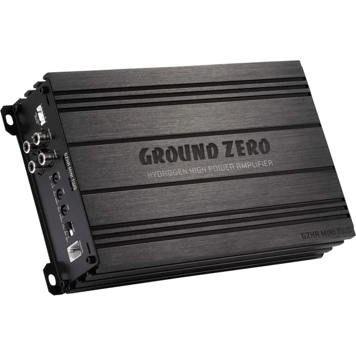 Ground Zero GZHA MINI TWO | 2 x 130 Watt RMS / 1x 550 Watt RMS an 4 Ohm | Super klein