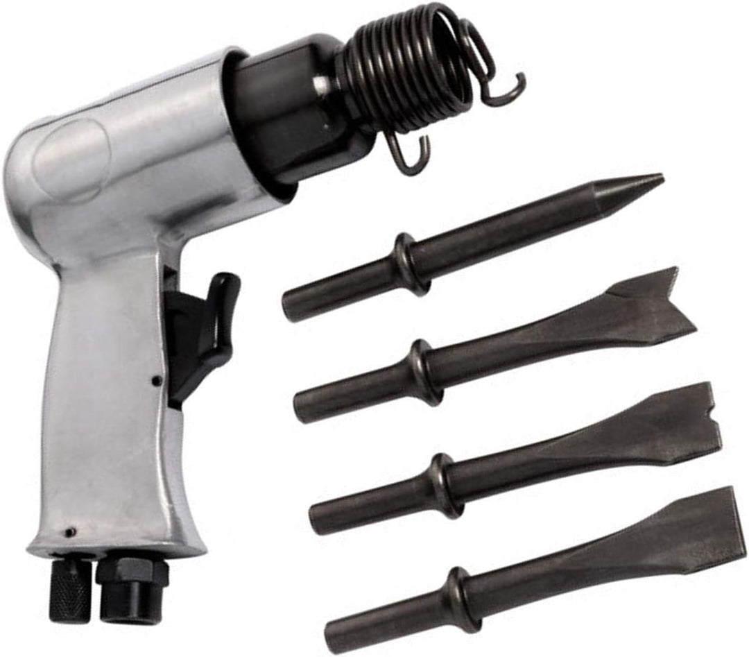 BlueSpot Tools 07951 BlueSpot Drucklufthammer und Meissel-Set, 150 mm