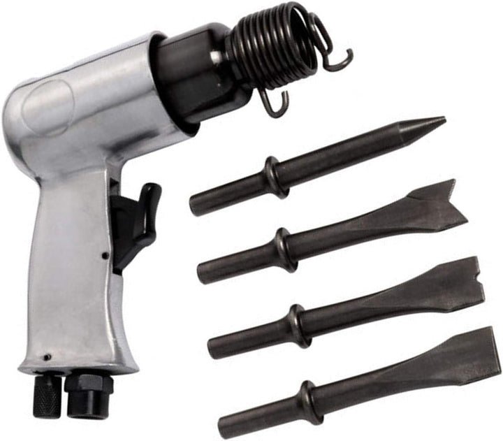 BlueSpot Tools 07951 BlueSpot Drucklufthammer und Meissel-Set, 150 mm