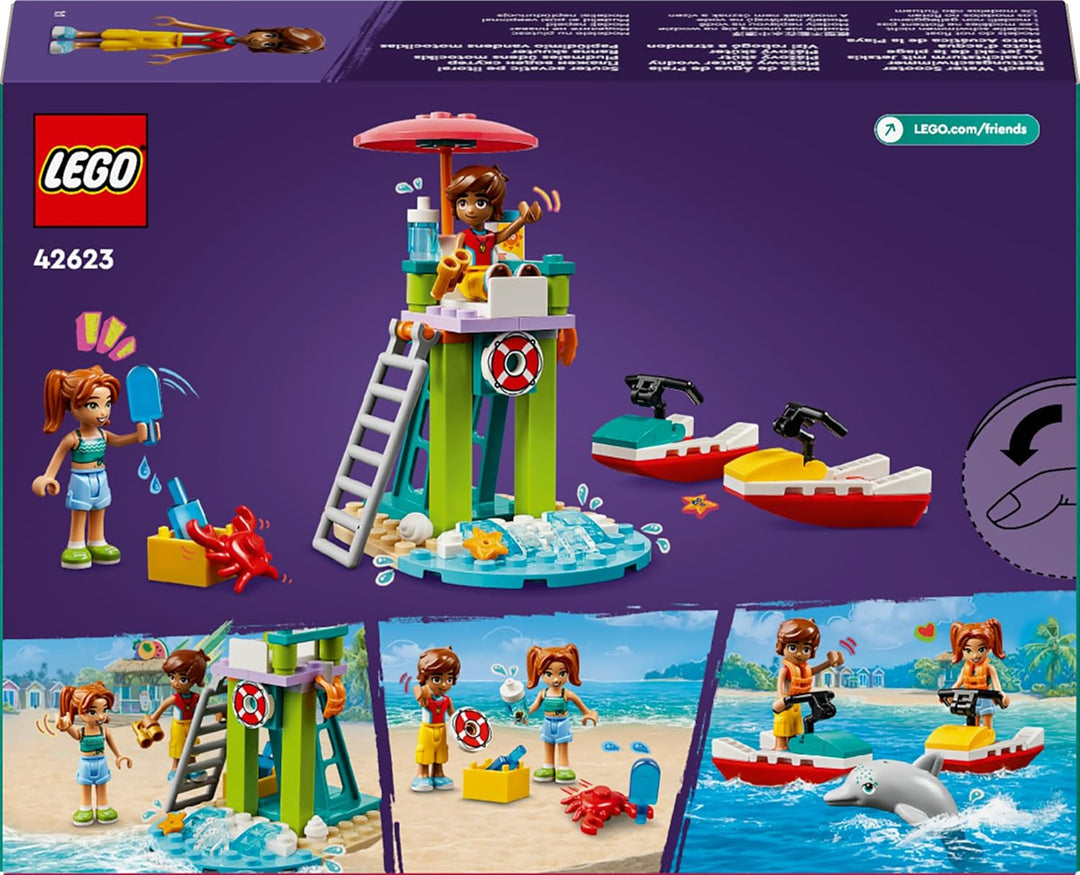 LEGO Friends Rettungsschwimmer Aussichtsturm mit Jetskis, Kinderspielzeug, Geschenkidee für Mädchen
