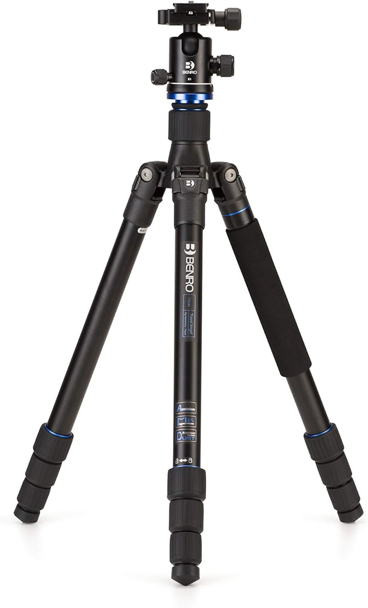 Benro FTA28AB1 Travel Travel Angel Reisestativ mit Kugelkopf Aluminum Tripod Kit 2 Series/ 4 Section