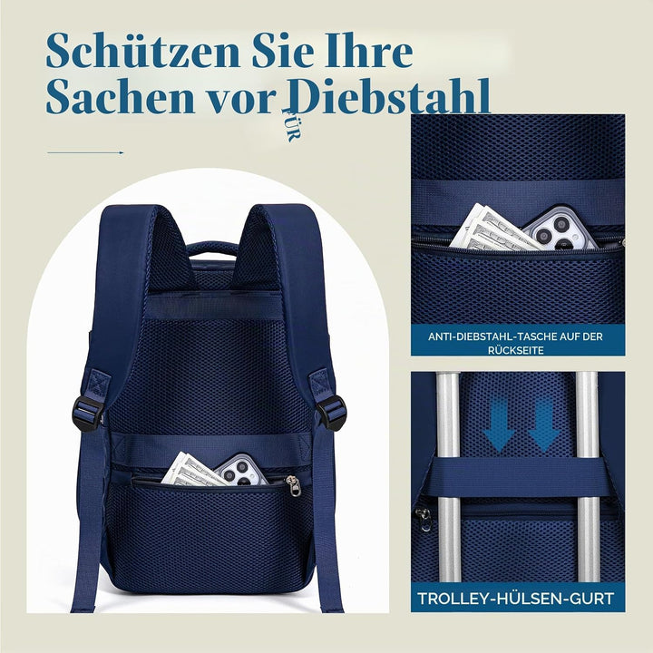 Lossga Für Ryanair Handgepäck 40x20x25 Handgepäck Rucksack Reiserucksack Flugzeug Rucksack 40x20x25