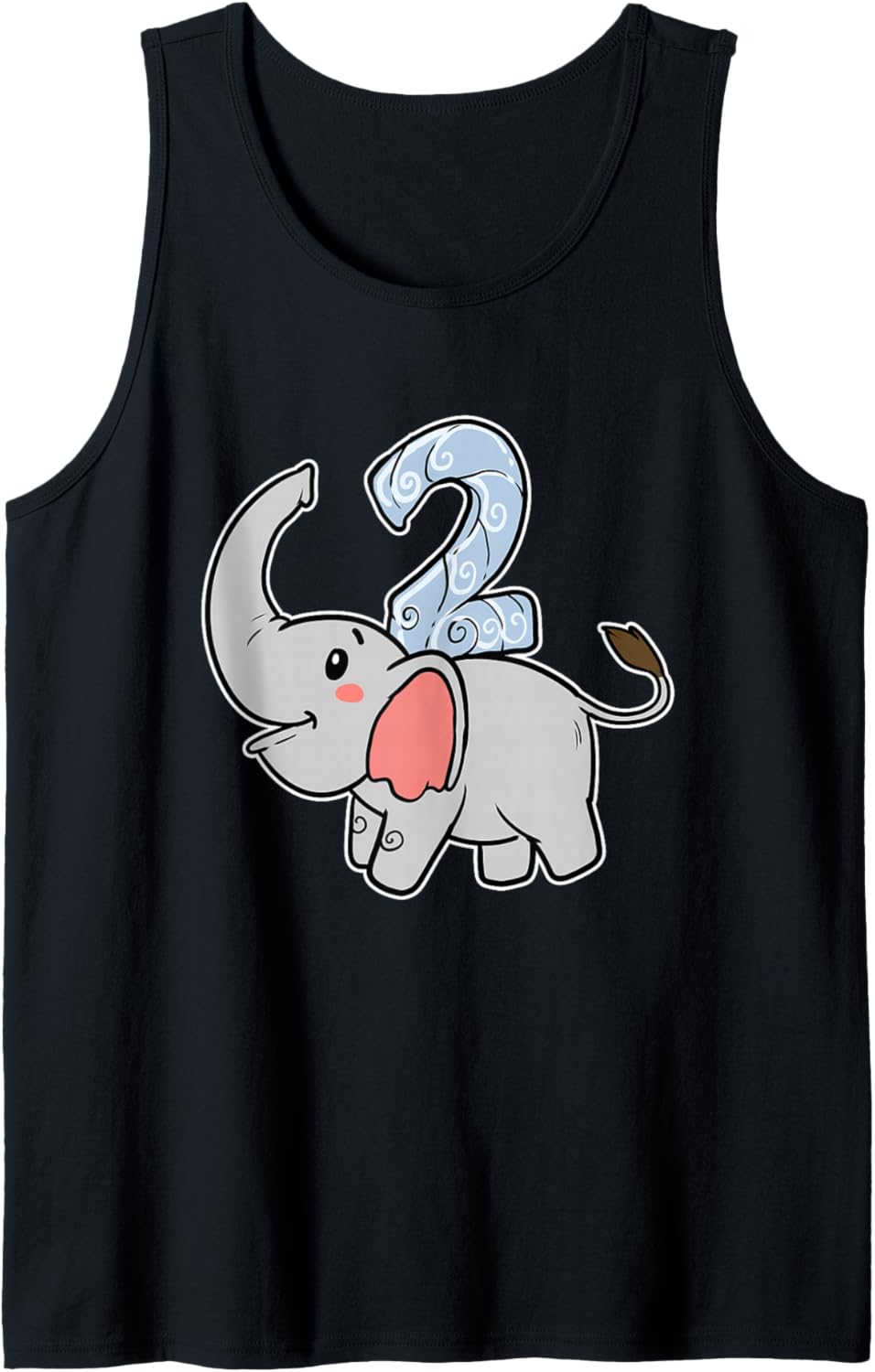 2 Jahre Zweiter Geburtstag Elefant 2.Geburtstagsparty Törö Tank Top