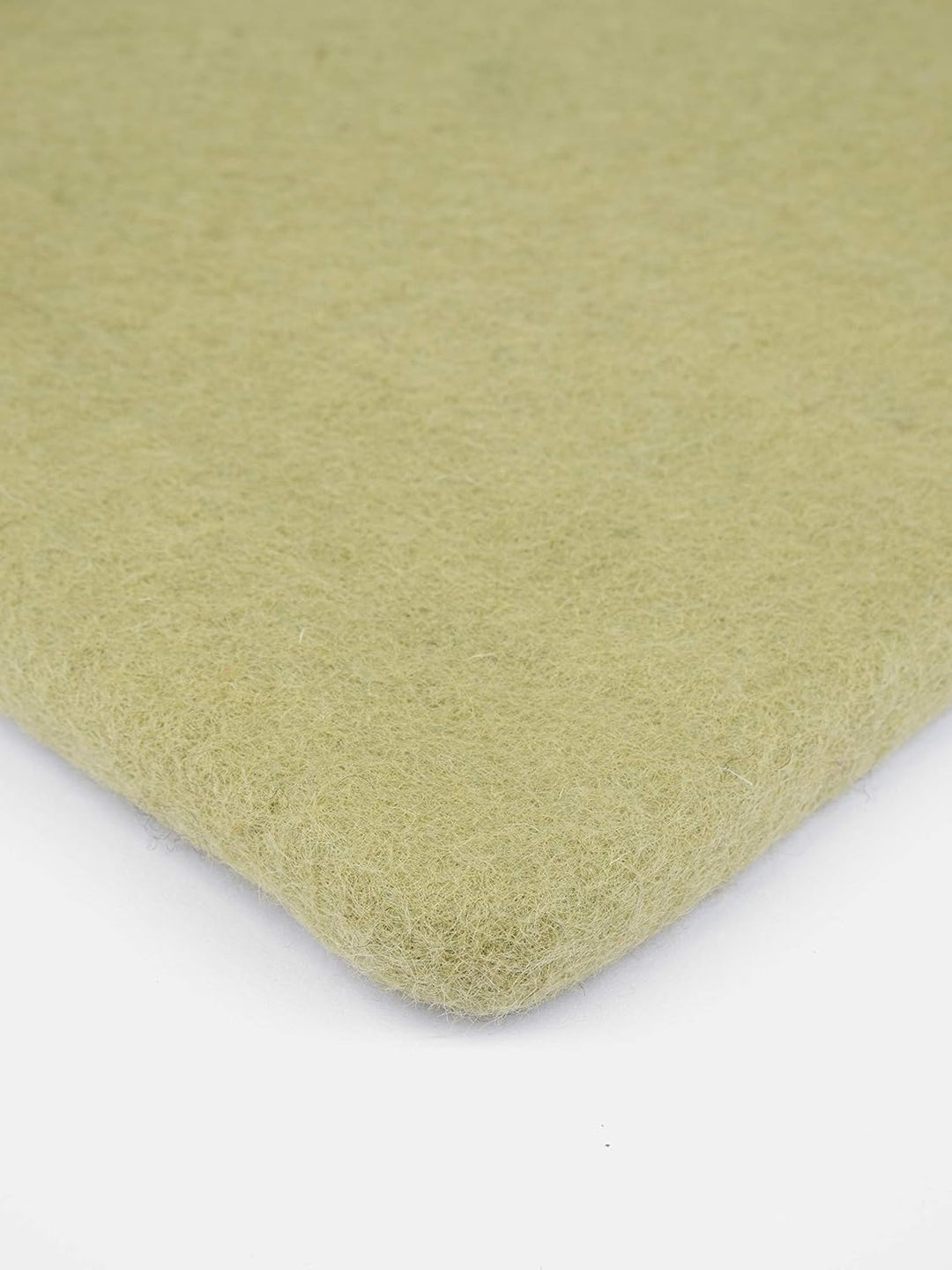 myfelt Flache Filz Sitzauflage, Filz Stuhlauflage - Pitt - quadratisch, 36x36 cm, Hellgrün, Hellgrün