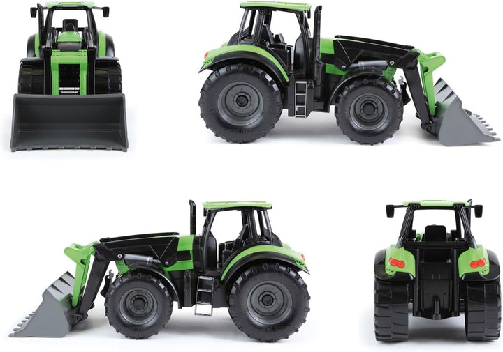 Lena 4613 x Worxx Traktor Modell Deutz-Fahr Agrotron 7250 TTV mit Frontlader, ca. 45 cm & 04611 - Wo