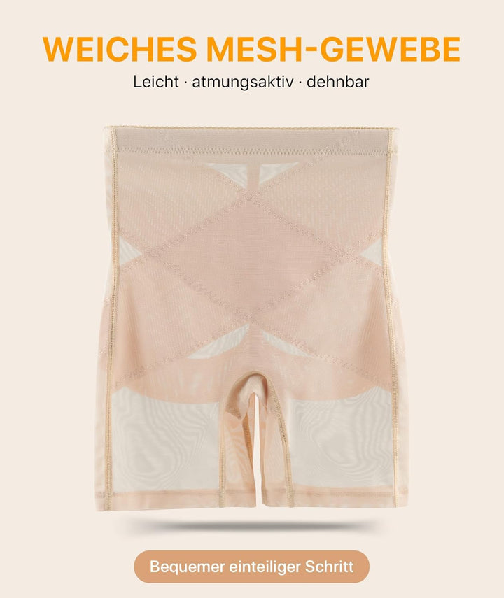 SIMIYA Bauchweg Unterhose Damen Shapewear Miederhose Hohe Taille Bauchkontrolle Leggings Unterwäsche