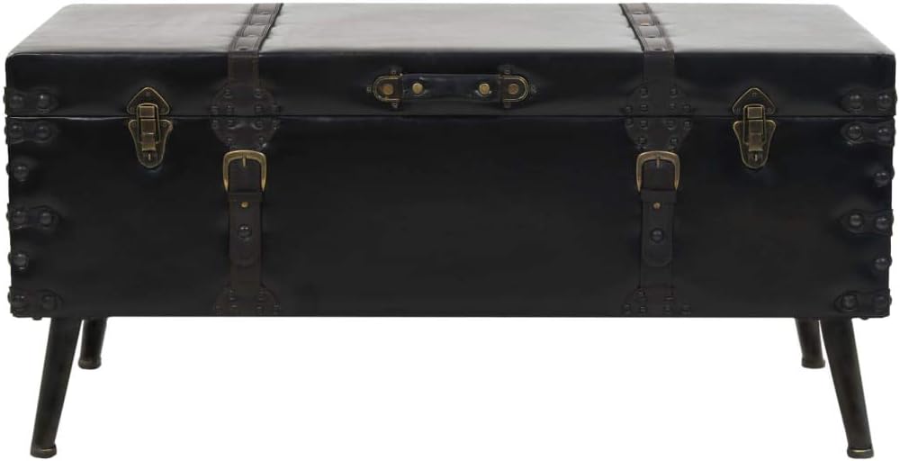Festnight Industriell Couchtisch Vintage Beistelltisch Wohnzimmer Ablagetisch - MDF und Stahl, 102 x