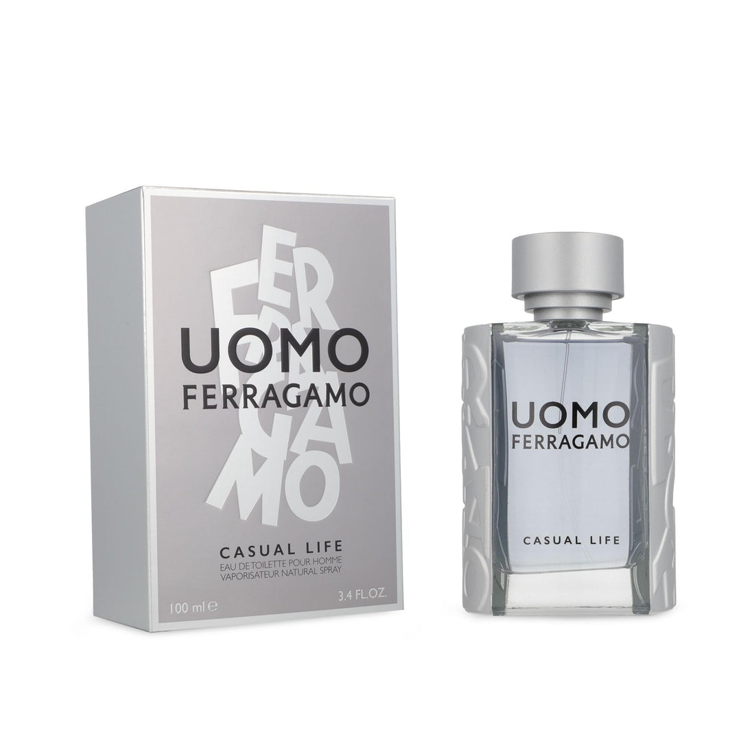 Salvatore Ferragamo Uomo Casual Life homme/man Eau de Toilette, 1er Pack (1 x 100 ml) 100 ml (1er Pa