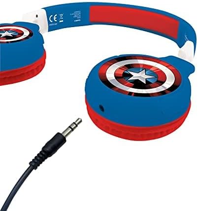 Lexibook - Avengers - 2 in 1 Bluetooth Foldable Headphones (HPBT010AV) The Avengers, The Avengers