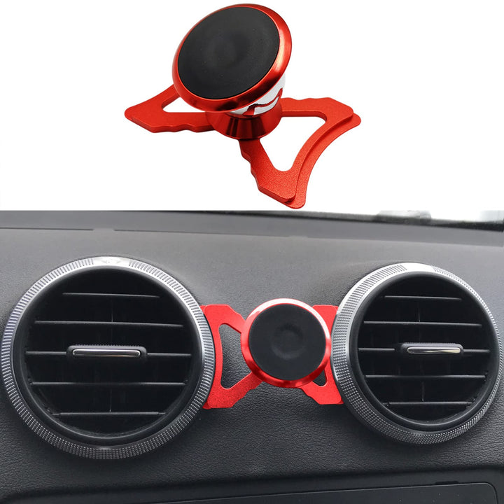 Magnet Handyhalterung kompatibel Audi A3 8P und Audi S3 8P geeignet für Smartphone und GPS mit Auto