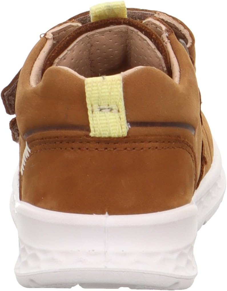 Superfit Jungen Breeze Lauflernschuh, 21 EU Braun Gelb 3020