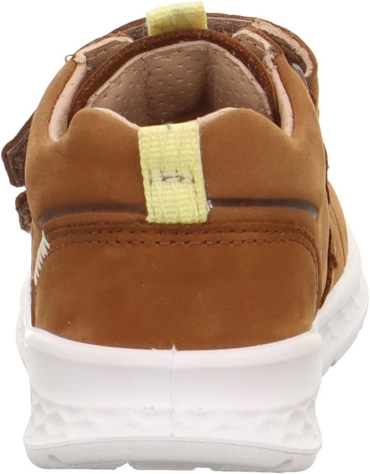 Superfit Jungen Breeze Lauflernschuh, 21 EU Braun Gelb 3020