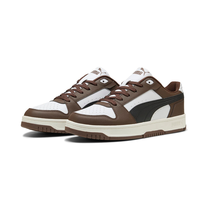 PUMA Rebound V6 Low 36 EU Chestnut Brown Puma Black Puma White, 36 EU Chestnut Brown Puma Black Puma