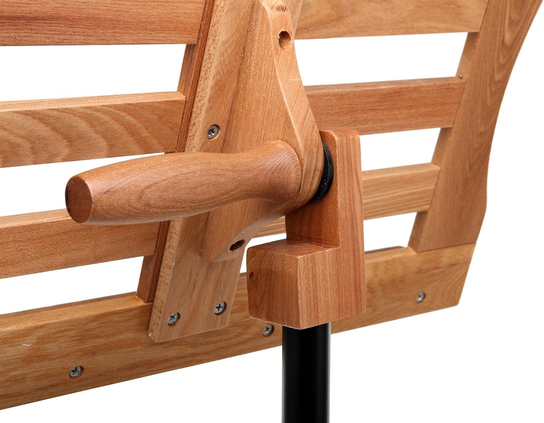 Cantabile Holz Orchesterpult (Notenpult, Notenständer, Höhe 93 bis 134 cm einstellbar) natur