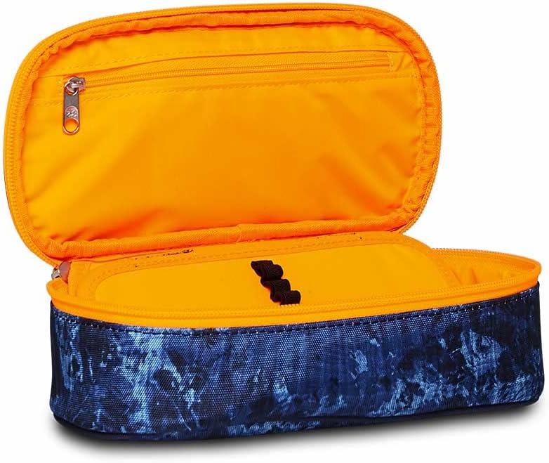 Seven Federmäppchen, Mäppchen, Mehrfarbig, nachhaltiges Gewebe, Federtasche für Schreibwaren, mit St