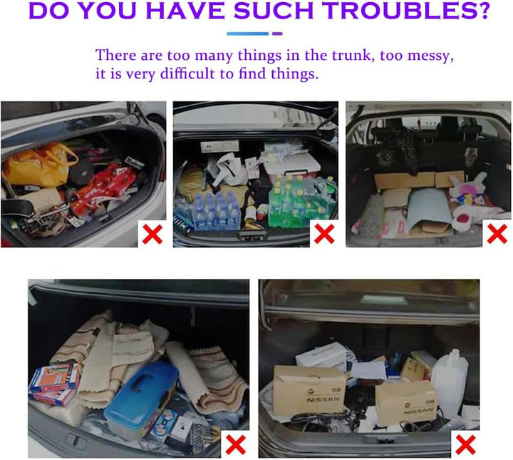 Twilight Garage Kofferraum Organizer,Kofferraum OrganizerAuto,Aufbewahrungstasche,Organizer für Auto