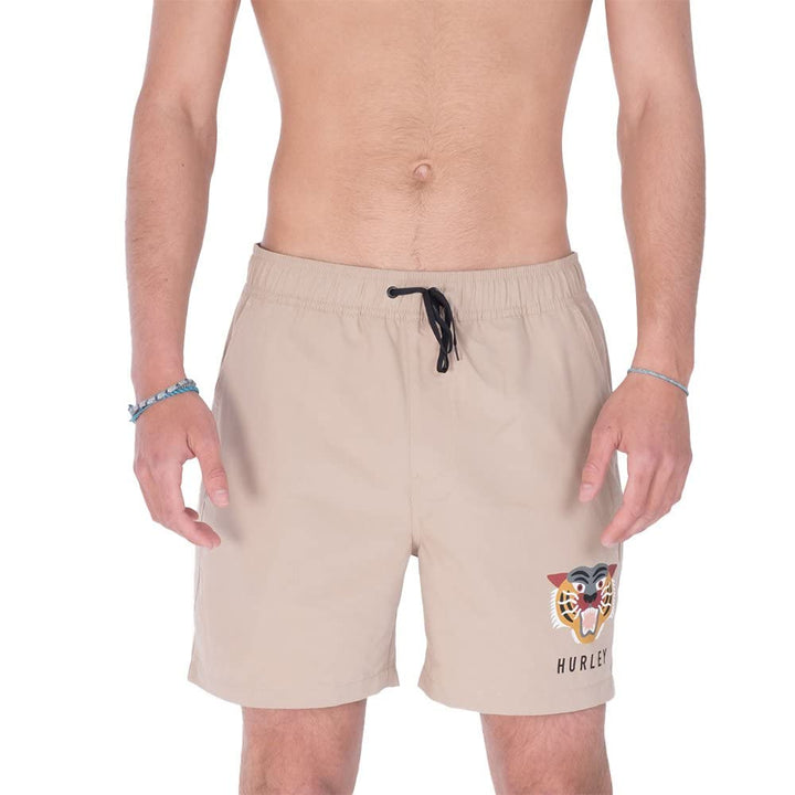 Hurley Herren Board-Shorts M Bengal Volley S Kaki, S Kaki