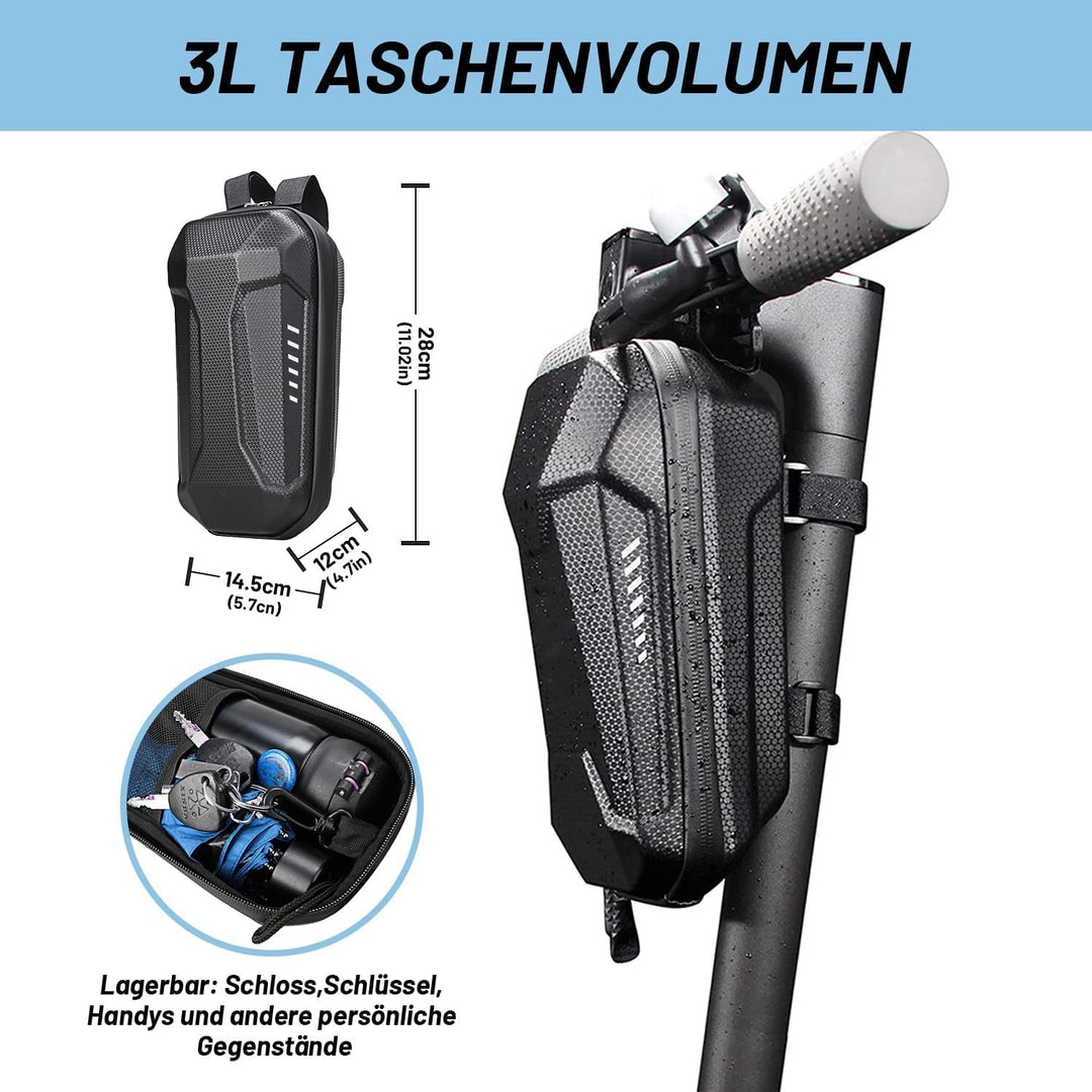 Schloss für E Scooter,Handschellenschloss,Schloss für E Scooter Roller mit Schlüssel,Silikonschutz G