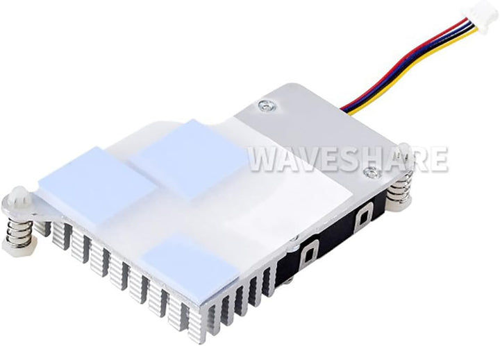 Official for Raspberry Pi Active Cooler Fits Raspberry Pi 5 with Temperature-Controlled Blower Fan A