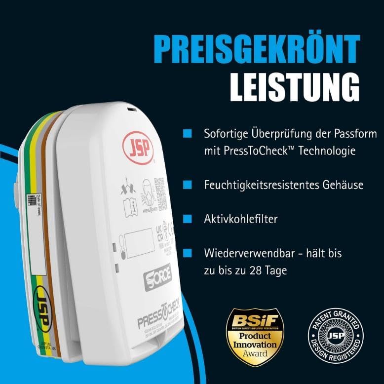 JSP PressToCheck Filters - ABEK1 P3 (BMN750-000-600) Einzelbett, Einzelbett