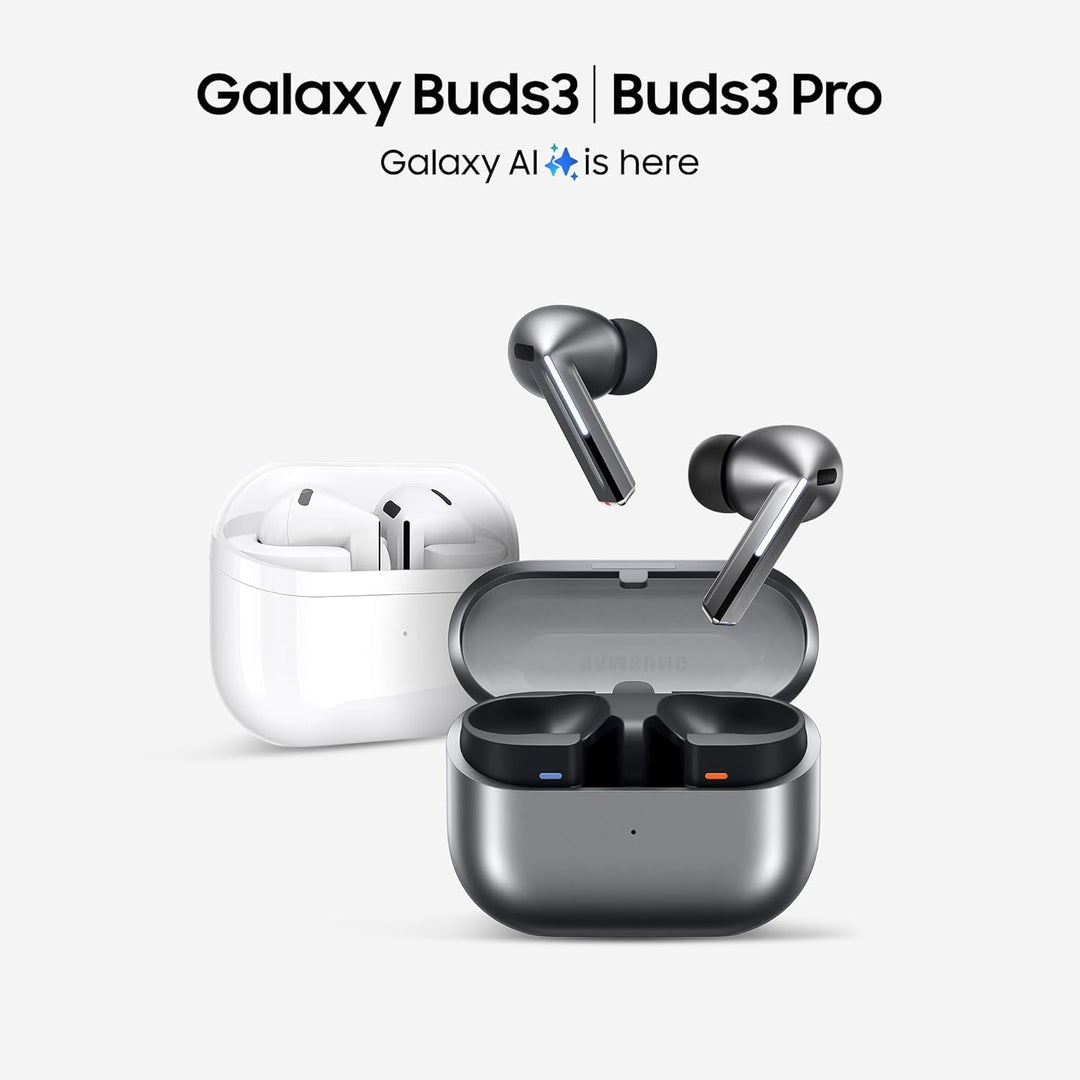Samsung Galaxy Buds3 Kabellose Bluetooth-Kopfhörer, Active Noise Cancelling (ANC), Adaptive Geräusch