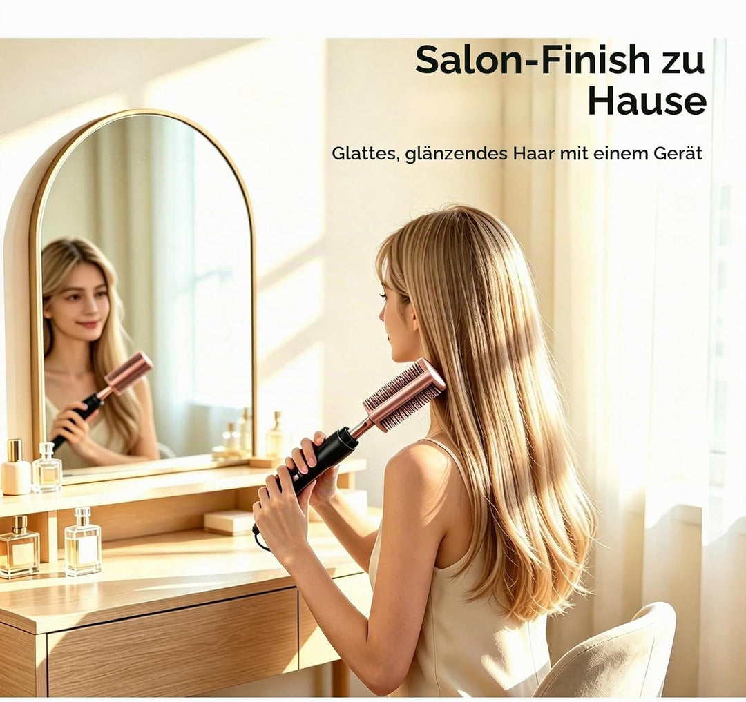 Glättbürste Kamm, Hot Comb Elektrischer Heisskamm für Afro Haare&amp;Perücken