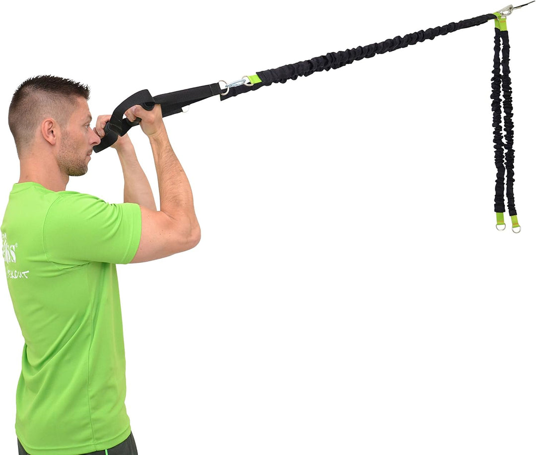 BodyCROSS Bungee Trainer System | Widerstandstrainer inkl. Übungsanleitung | Made in Germany BTS 60,