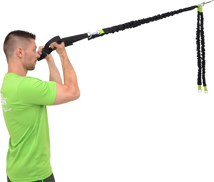 BodyCROSS Bungee Trainer System | Widerstandstrainer inkl. Übungsanleitung | Made in Germany BTS 60,